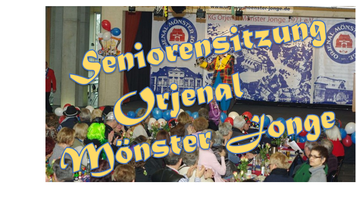 Seniorensitzung| Mönster Jonge