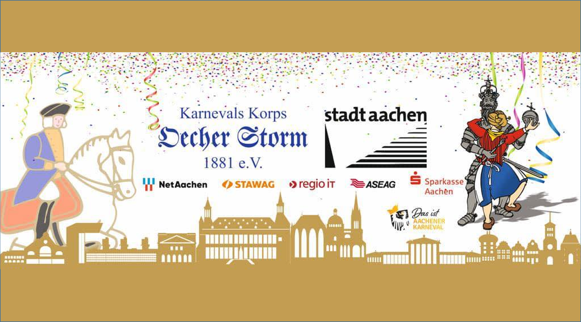 Närrisches Treiben auf dem Markt – Open-Air Veranstaltung | Öcher Storm und Stadt Aachen