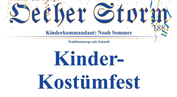 Kinderkostümfest | Oecher Storm
