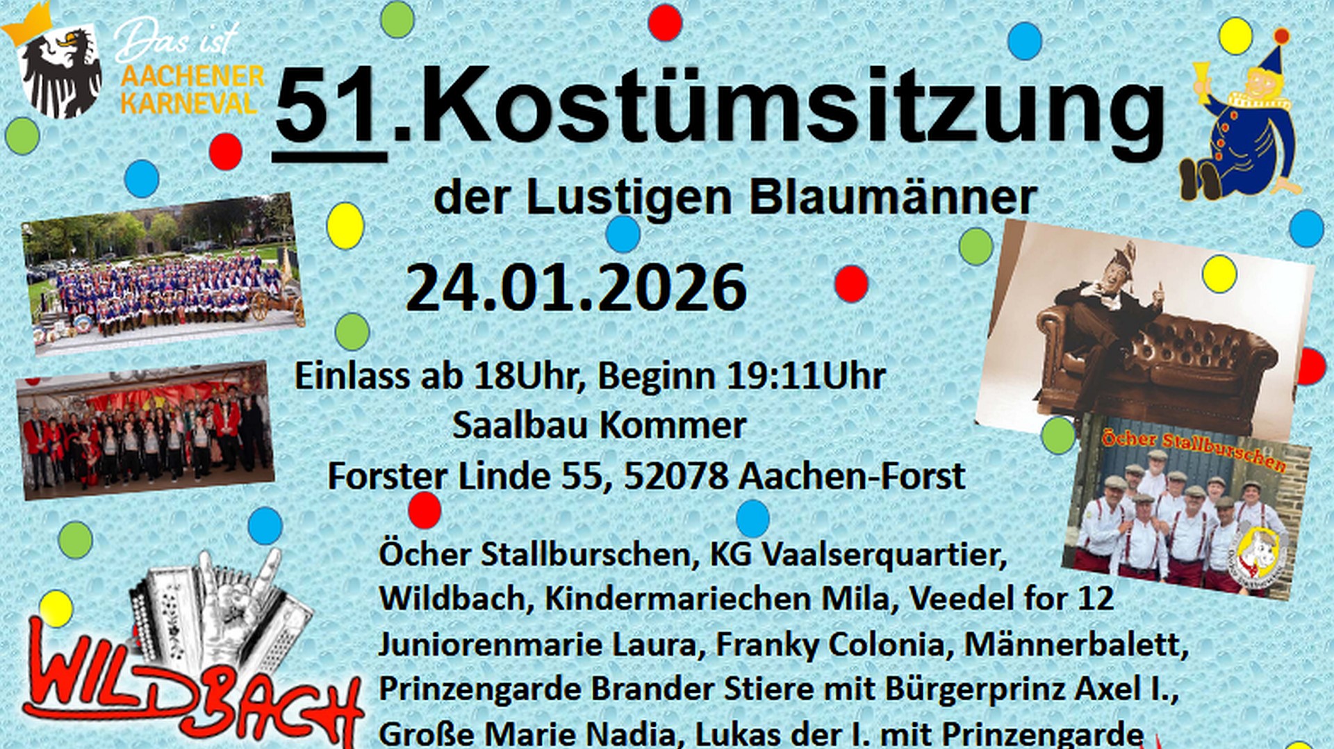 51. Festsitzung | Blaumänner