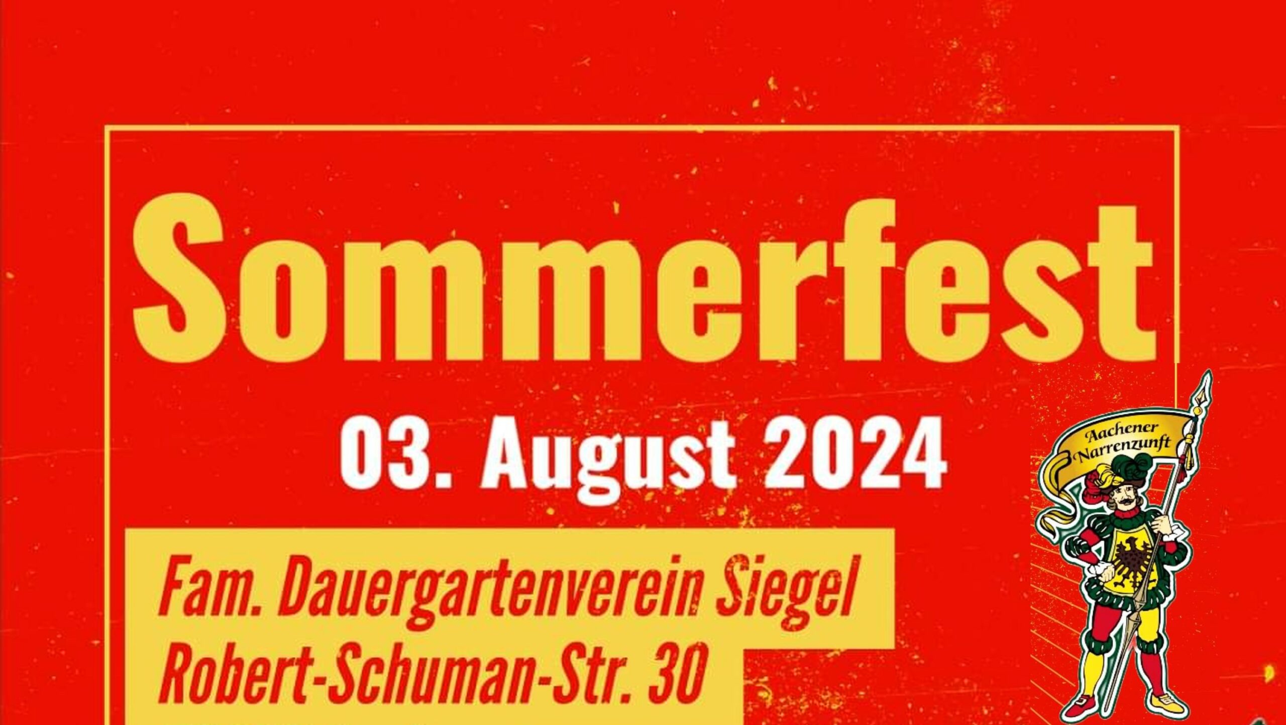 Sommerfest | Aachener Narrenzunft
