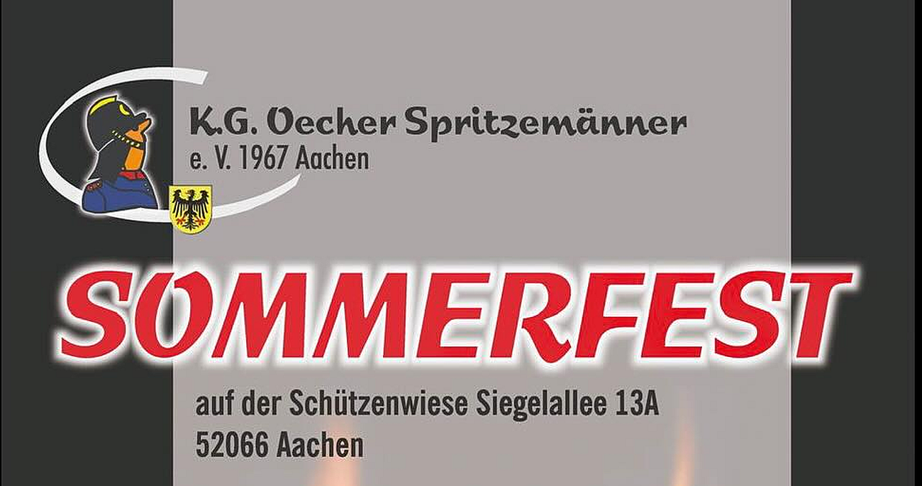Sommerfest | Spritzemänner