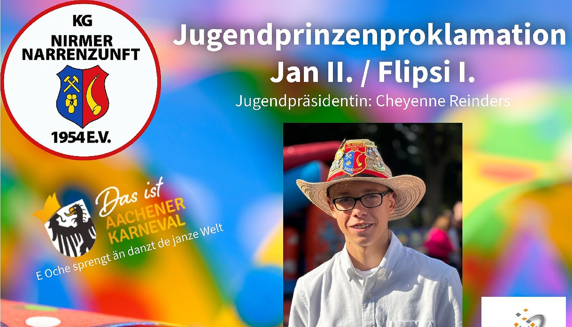 Staftteiljugendprinzenproklamation | Nirmer Narrenzunft