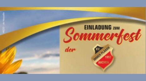 Sommerfest | Immer Plaaan