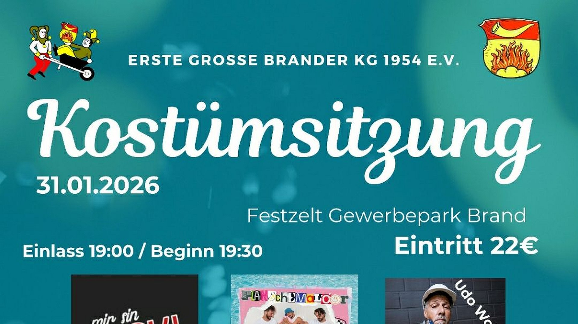 Kostümsitzung | Erste Große Brander