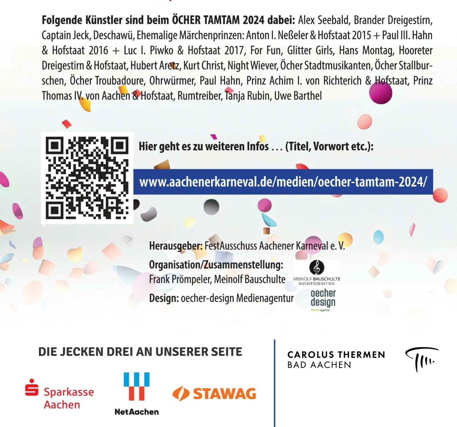 Oecher Tamtam 2024 | FestAusschuss Aachener Karneval e.V.