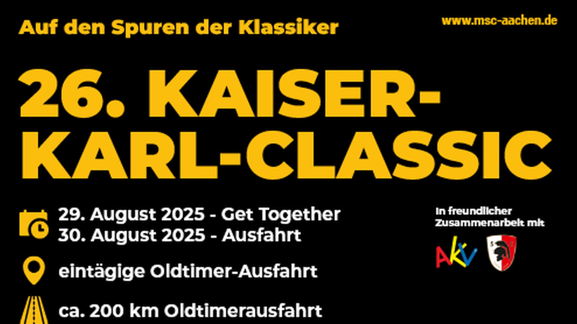 AKV Oldtimer-Rallye mit MSC | AKV