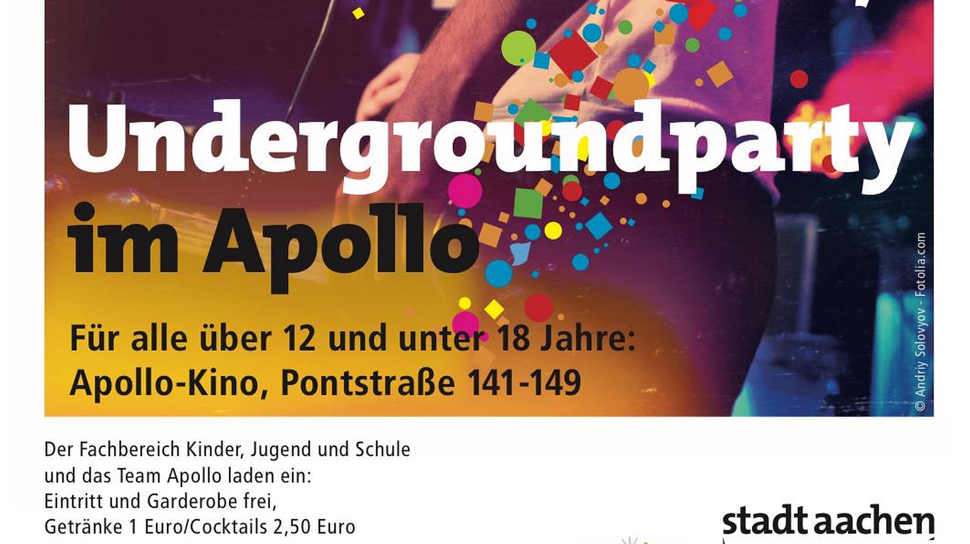 Undergroundparty | Stadt Aachen