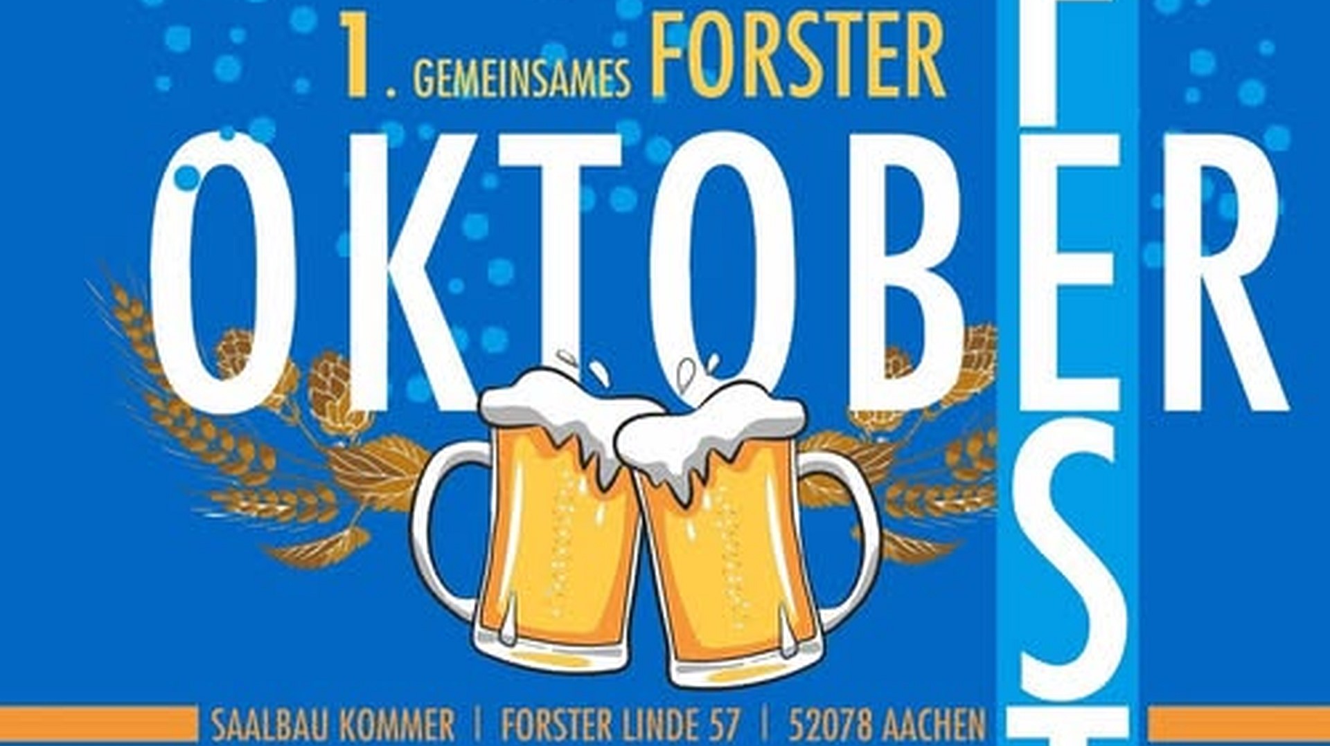 1. gemeinsames Forster Oktoberfest | IG NäKoVe