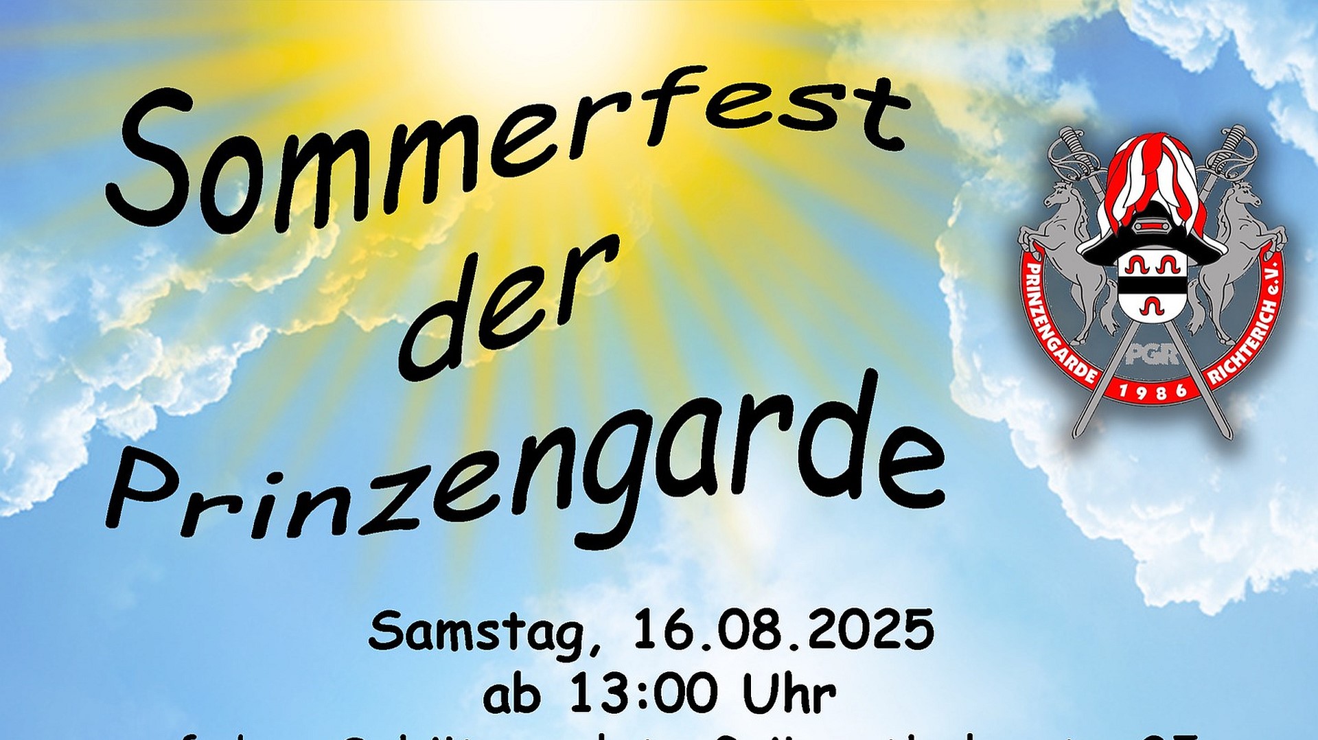 Sommerfest | Prinzengarde Richterich